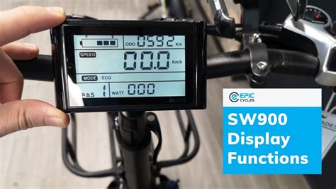 Ebike SW900 LCD Display Panel 3648V For E-Bike Electric Bicycle Speed Meter. . Sw900 lcd display settings